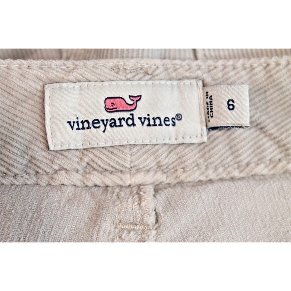 Vineyard Vines Pants Lot of 2 Womens size 6 Green Gray Corduroy Slim Ankle - Picture 15 of 16